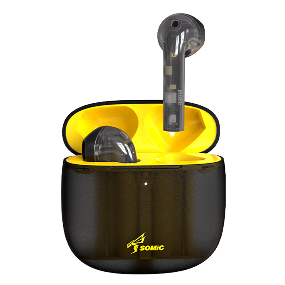 SOMIC T1 Half-In-Ear TWS Earbuds Bluetooth Headset EMC Call Noise Reduction Headphone SOMIC T1 Half-In-Ear TWS Earbuds Bluetooth Headset EMC Call Noise Reduction Headphone